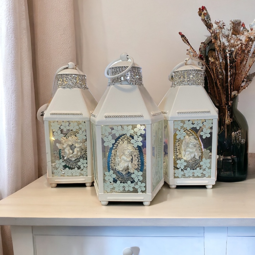 Stunning Easter egg in lantern. Easter decor. Easter centerpiece. Easter gift.
